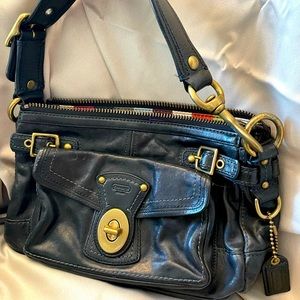 Leather Coach Bag